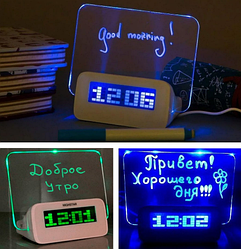 Креативные LED Часы-Будильник "HIGHSTAR"