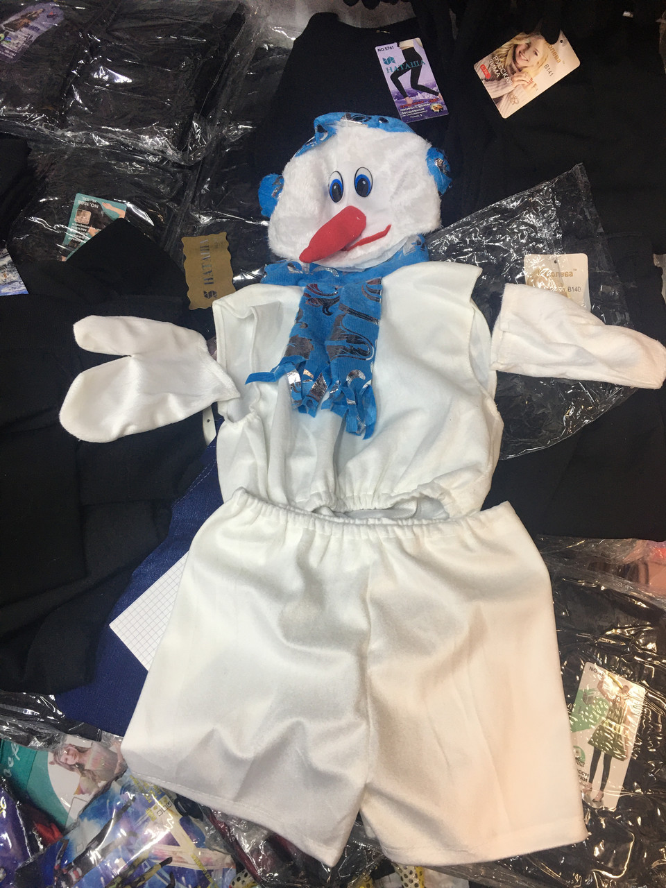Карнавальный костюм Снеговик - фото 3 - id-p139551261
