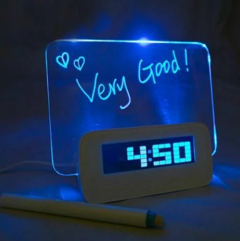 Креативные LED Часы-Будильник "HIGHSTAR" - фото 4 - id-p194066519