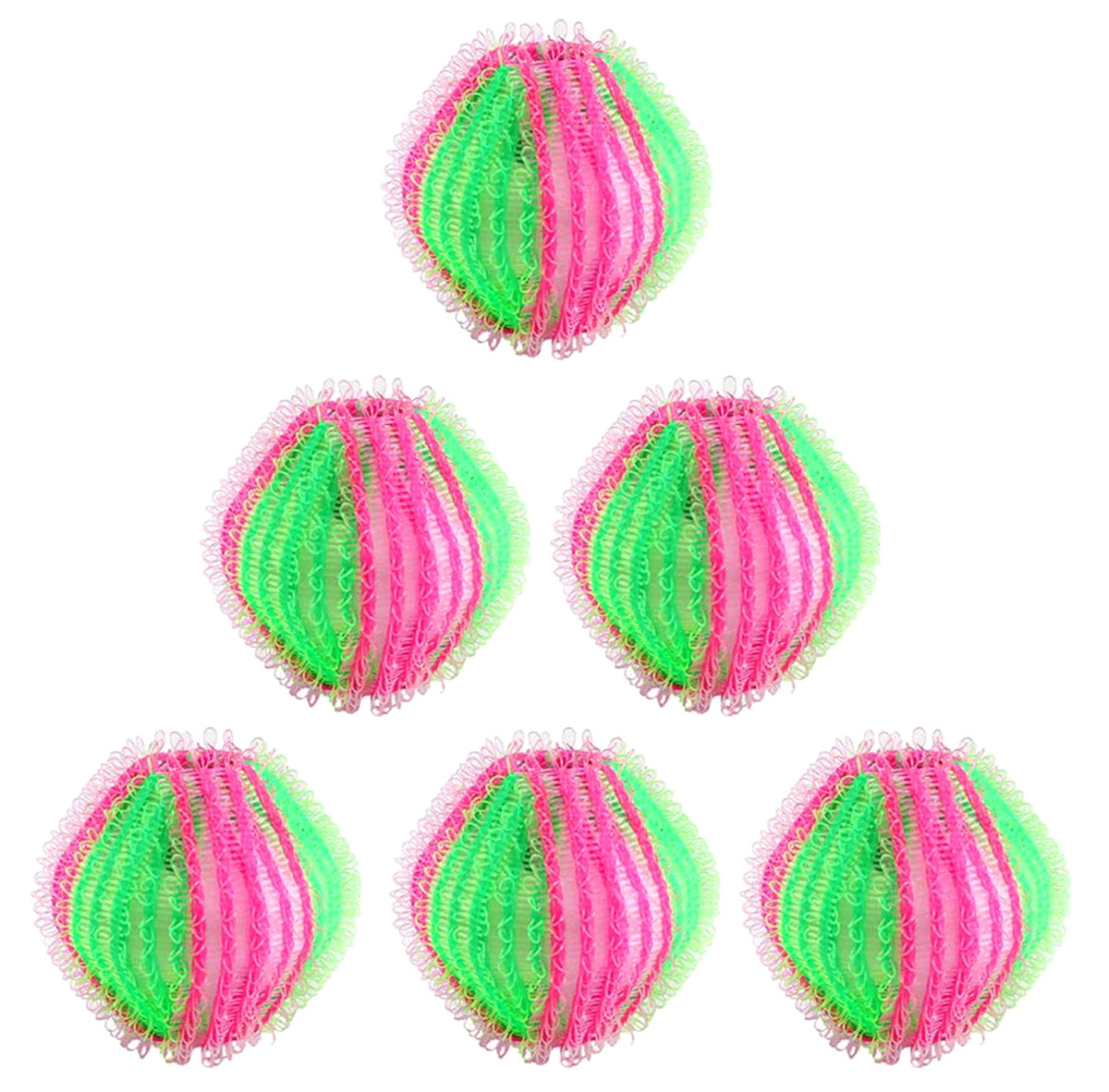 Набор из 6 шариков для стирки с липучкой SiPL - фото 5 - id-p194067418