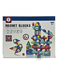 HD386A Магнитный конструктор "MAGNET BLOCKS" 148 деталей, аналог Magformers, объемный