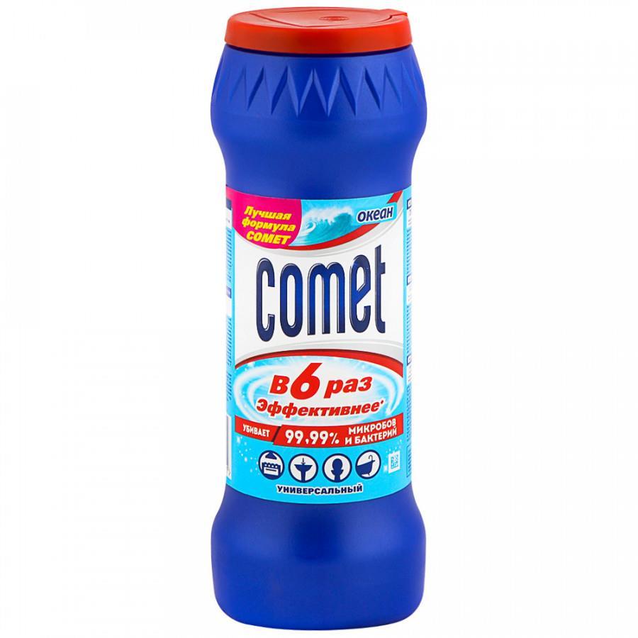 Порошок чистящий COMET с дезинфицирующими свойствами, с хлоринолом, 475г.(работаем с юр лицами и ИП)