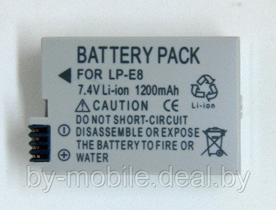 АКБ (Аккумуляторная батарея) для фотоаппаратов Canon LP-E8 - фото 1 - id-p194071568