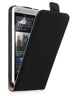 Чехол книжка valenta HTC One mini чёрный с1062 (кожа) - фото 1 - id-p194071700