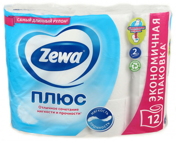 Туалетная Бумага Зева 12 Рулонов Цена