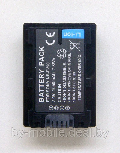 АКБ (Аккумуляторная батарея) для цифровых фотоаппаратов Sony NP-FV50 - фото 1 - id-p194071826