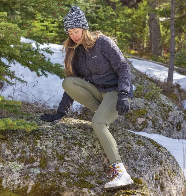 Ботинки женские утепленные Columbia AUTUMN SLOPESIDE PEAK™ LUXE белый
