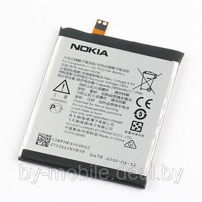 АКБ (Аккумуляторная батарея) для телефона Nokia 3.1, 5, 5.1 (HE321, HE336) - фото 1 - id-p194071840