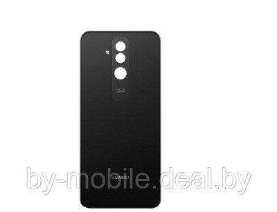 Задняя крышка (стекло) для Huawei Mate 20 Lite SNE-LX1 (черный) - фото 1 - id-p194071854