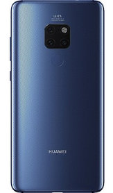 Задняя крышка (стекло) для Huawei Mate 20 HMA-L29 (полночный синий)
