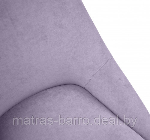 Интерьерный мягкий стул Монти Лофт (эмаль Чёрный муар/велюр Catania Lavender) - фото 5 - id-p194073217