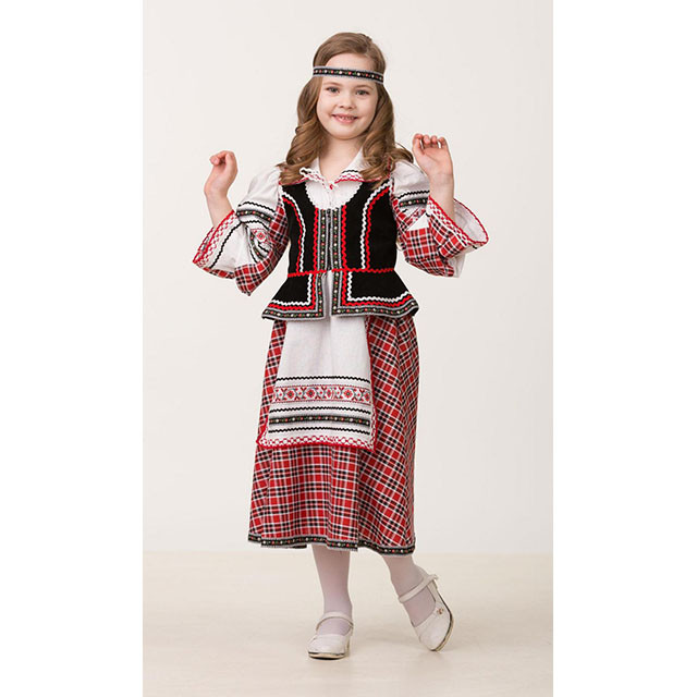 Национальный костюм (девочка) 5600 / Батик - фото 1 - id-p194074737