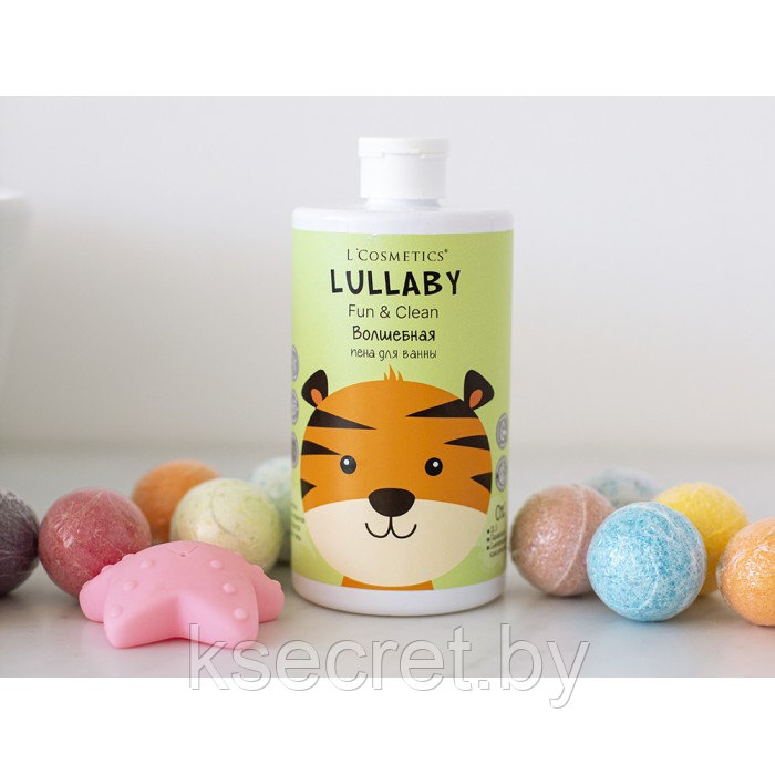 [L'Cosmetics] LULLABY Детская пена для купания с экстрактом спелых фруктов для детей,750мл - фото 2 - id-p194078906