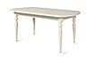 Стол обеденный из массива дерева ольхи Аполлон-01 серый (Cream White//Белый//Сатин/) фабрика Мебель-Класс, фото 2