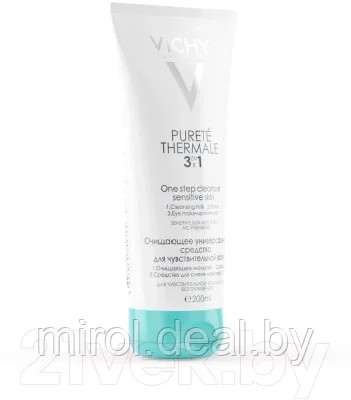 Молочко для снятия макияжа Vichy Purete Thermale универсальное 3 в 1 - фото 2 - id-p194079040