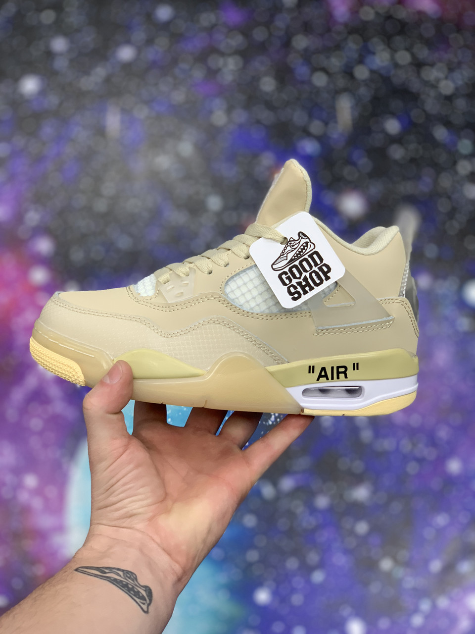 Кроссовки WTR Nike X Off-White Air Jordan 4 Retro