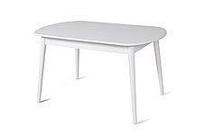 Стол обеденный Эней серый (Cream White//Белый//Сатин//Серый + комби) фабрика Мебель-Класс, фото 3