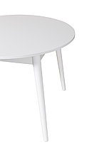 Стол обеденный Зефир белый (Cream White//Белый//Сатин//Серый, комби) фабрика Мебель-Класс, фото 2