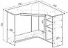 Компьютерный угловой стол Техно сосна карелия фабрики Мебель-Класс, фото 2