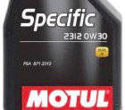 Моторное масло Motul Specific 2312 0W-30 5л