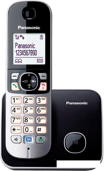 Радиотелефон Panasonic KX-TG6811RUB - фото 1 - id-p194081465