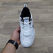 Кроссовки Nike Air Monarch IV White Blue с мехом, фото 3