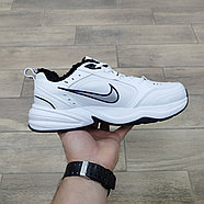 Кроссовки Nike Air Monarch IV White Blue с мехом, фото 2