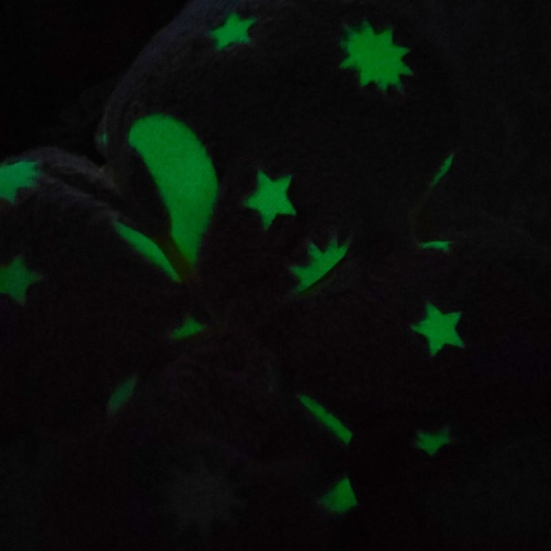 Толстовка-плед Starry Night с капюшоном утепленная для взрослых, светящаяся в темноте, оверсайз - фото 4 - id-p194081616