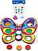 РЫЖИЙ КОТ Мозаика Бабочка и цветок (деревянная игрушка) (195х160х30 мм) Н00177 ПП-00194751, фото 2