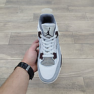 Кроссовки Air Jordan 4 Retro Gray Brown, фото 3