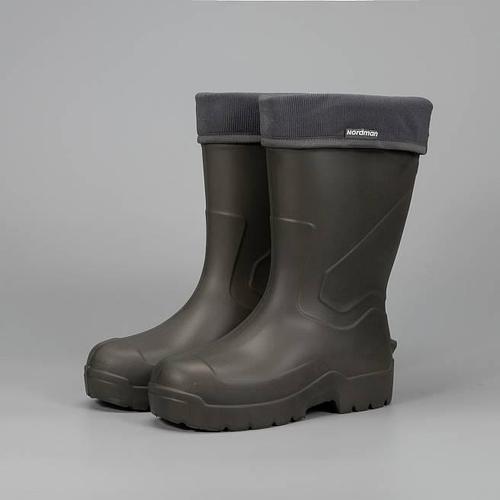 Сапоги зимние мужские из ЭВА NordMan Active Pro, 46, оливковые (ID ...