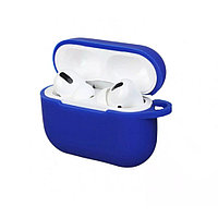 Силиконовый чехол для наушников Apple Airpods Pro синий