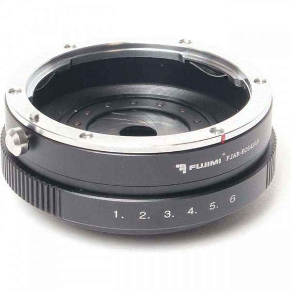 Адаптер с диафрагмой Canon EF - Micro 4/3 (Panasonic, Olympus) Fujimi FJAR-EOS43AP - фото 1 - id-p194084371