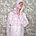 Толстовка-плед Starry Night с капюшоном утепленная для взрослых, светящаяся в темноте, оверсайз Розовый, фото 4