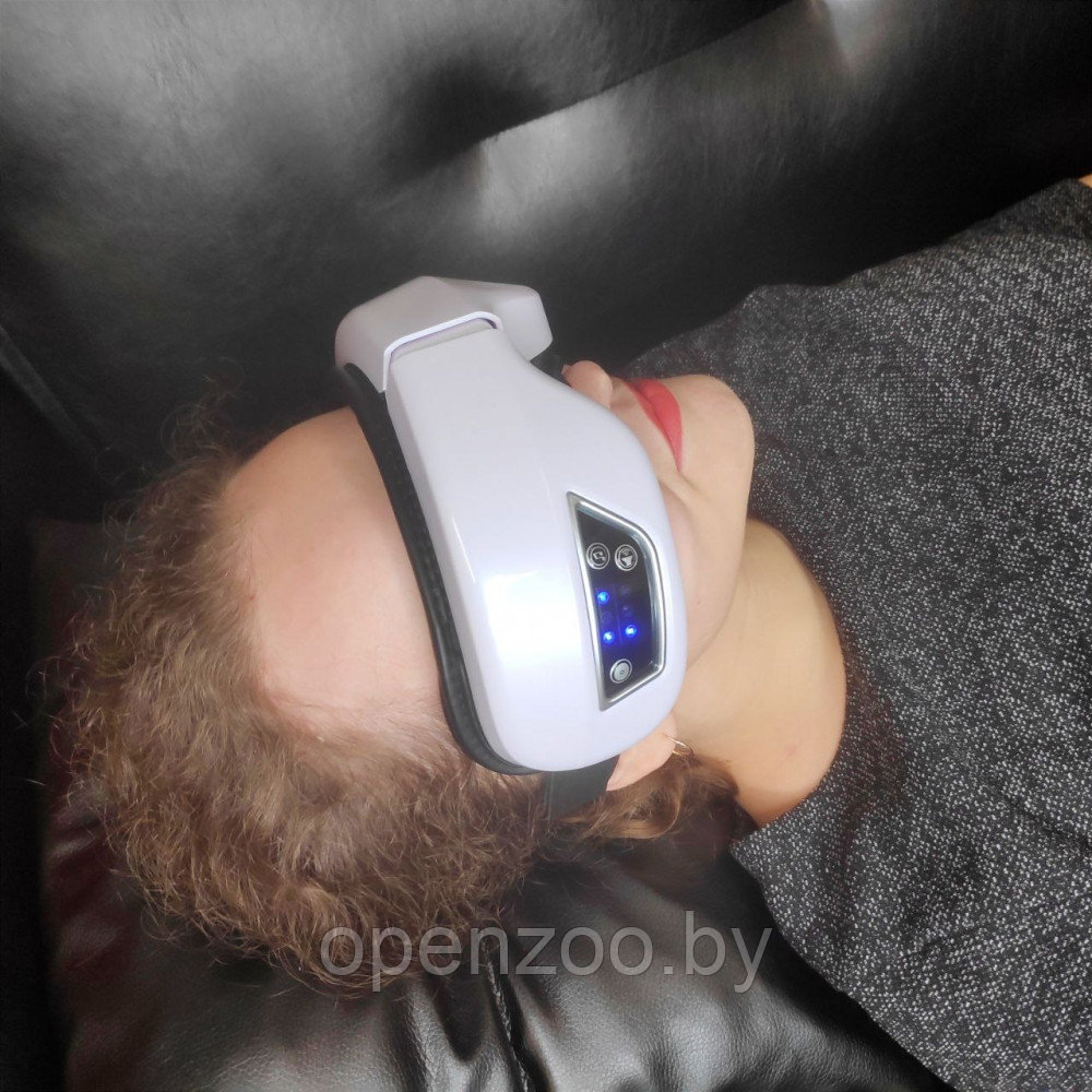 Умный массажер для ухода за областью вокруг глаз Eye massage apparatus (4 режима работы, 7 встроенных мелодий) - фото 4 - id-p193428485