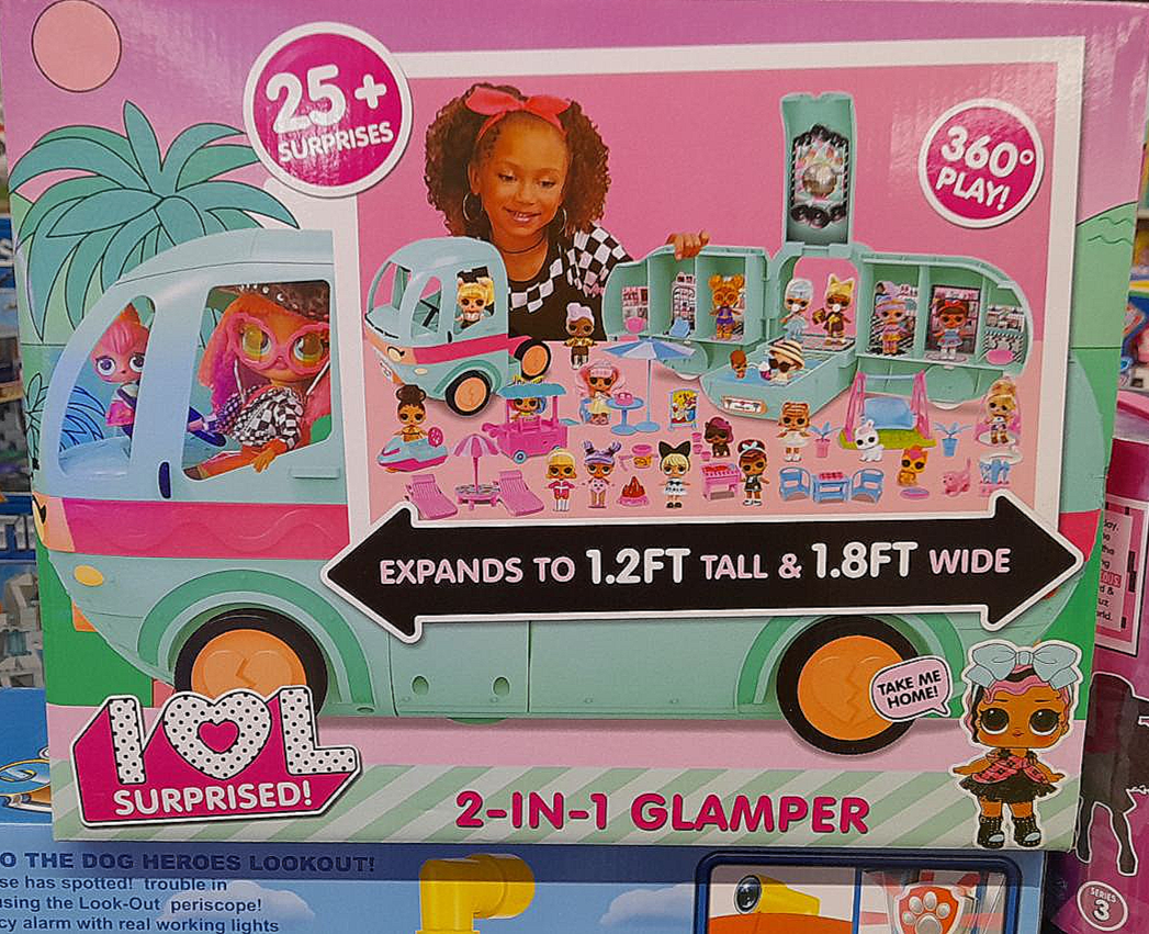 Лол lol автобус  с куклой Lol Glamper 45 см c 25 сюрпризами
