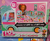 Лол lol автобус с куклой Lol Glamper 45 см c 25 сюрпризами