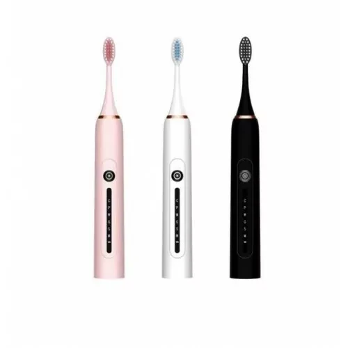 Электрическая зубная щетка Sonic toothbrush X7 (розовая) - фото 2 - id-p194087416