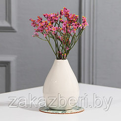 Набор ваза и подставка "Тропические цветы",  8 х 7 х 6 см