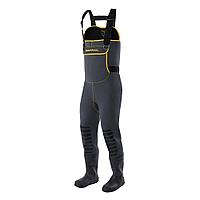 ВЕЙДЕРСЫ FINNTRAIL BLACKWATER 5291 GraphiteYellow, 13(46)XXL