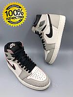 Кроссовки мужские демисезонные Nike Air Jordan 1 / высокие кроссовки / повседневные 43