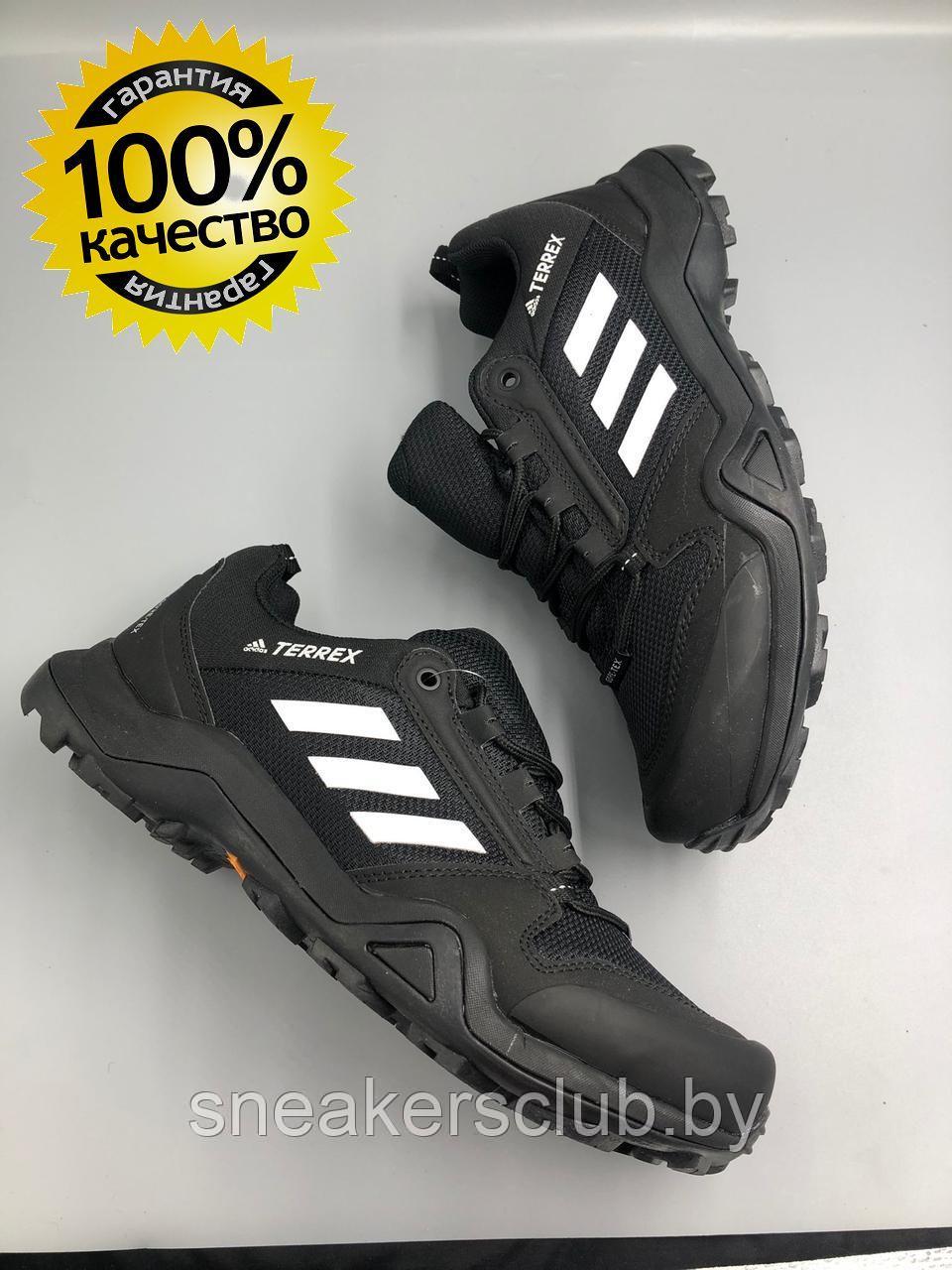 Кроссовки мужские демисезон Adidas Terrex черно-белые