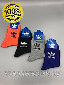 Яркие носки Adidas / one size / хлопковые носки / носки для спорта и фитнеса