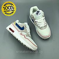 Кроссовки женские / подростковые белые Nike Air Max 1 39