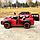 Металлическая машинка модель Тойота Ленд крузер Прадо , Toyota Land Cruiser Prado 1:24 черная, красная 24 см, фото 8