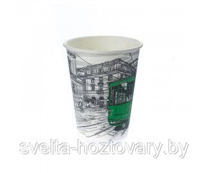 Бумажные стаканчики одноразовые 300мл (упаковка 50шт)