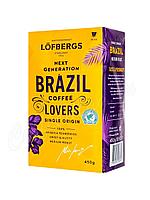 Кофе Lofbergs Next Generation Brasil 450г. молотый coffee Lovers