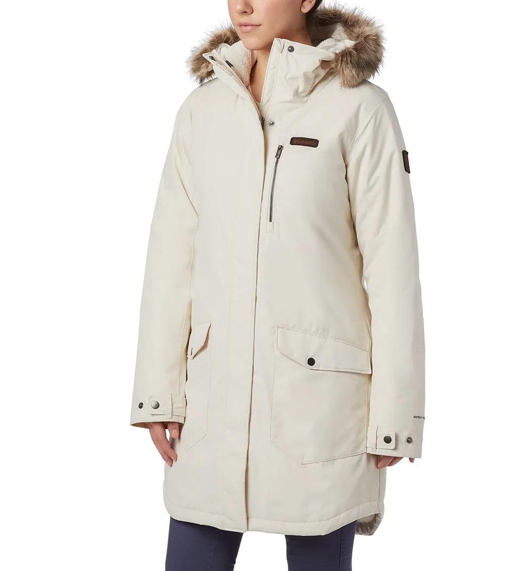 Куртка женская Columbia Suttle Mountain Long Insulated Jacket белый - фото 1 - id-p194029354