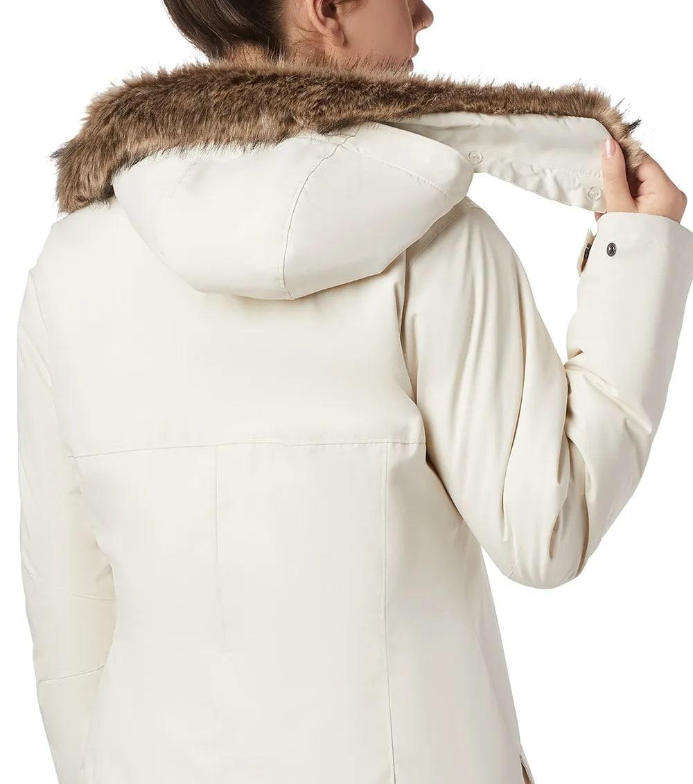 Куртка женская Columbia Suttle Mountain Long Insulated Jacket белый - фото 3 - id-p194029354