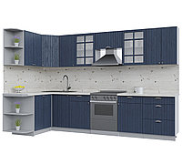 Угловая кухня Мила Берес 1,48х3,2 м фабрика Интерлиния - много цветов и размеров